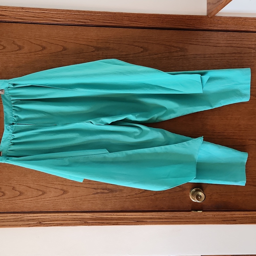 Deep Water Bay Misses Vintage Pants with attached wrap around skirt Sz 13/14 - Picture 2 of 8